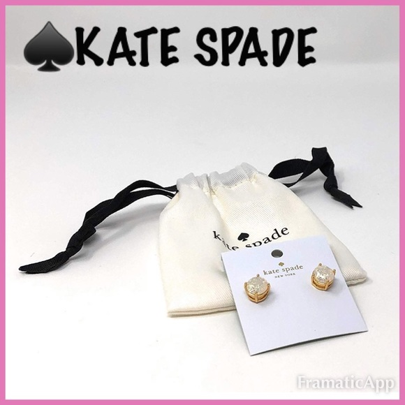 kate spade Jewelry - 🆕♠️Kate Spade NY Opal Glitter Opaque Earring